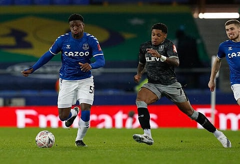 Thierry Small 'relaxed' over contracts negotiations as Everton talks continue