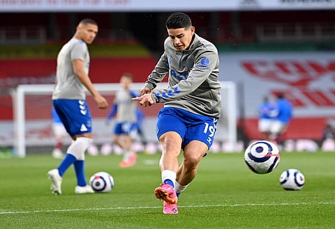Everton man James Rodriguez is wanted by Istanbul Basaksehir