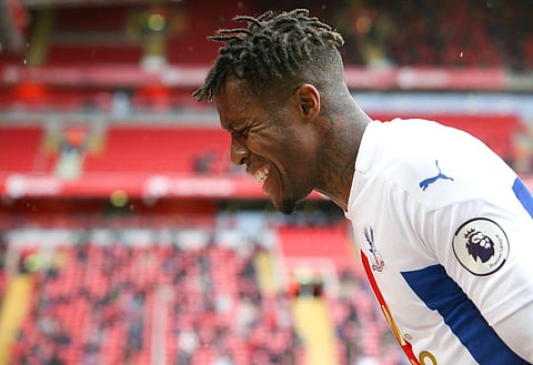 Journalist shocked as controversial Wilfried Zaha footage missed by VAR emerges in Everton loss v Crystal Palace