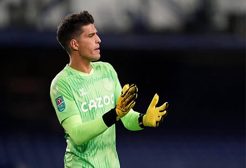 Sporting keen to negotiate buy-out deal for Everton loanee Joao Virginia