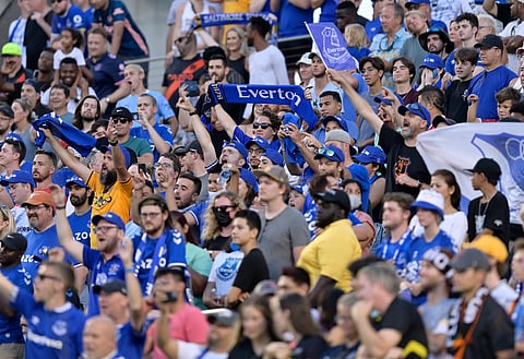  Everton fans saw the team try play out (Photo: Imago)
