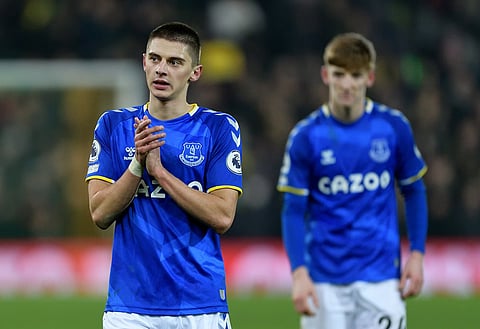 View: Everton fans will love Vitaliy Mykolenko passionate reaction
