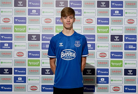 Everton midfielder Isaac Price to join Standard Liege on four-year contract with transfer close