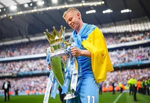 Everton make approach to sign Oleksandr Zinchenko amid £35m Manchester City reveal