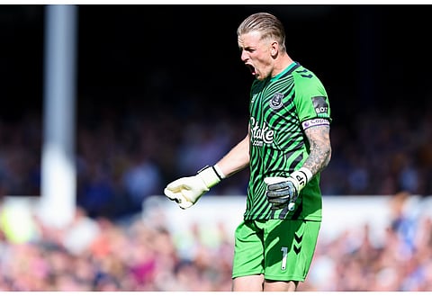 Everton goalkeeper Jordan Pickford