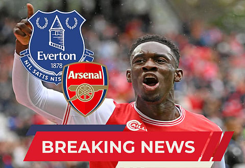 Everton want to sign Folarin Balogun, 'crunch' Arsenal talks set to take place
