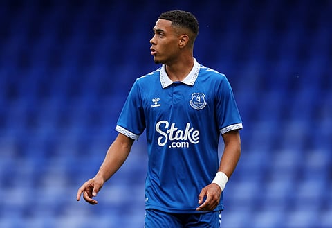 Academy forward Lewis Dobbin has made 14 appearances for Everton this season. 