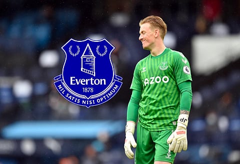 Pickford is settled at Goodison, says Dyche