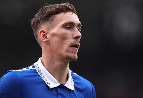 James Garner is heading into his third season at Everton