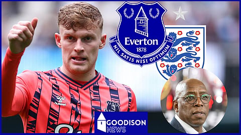 Everton defender Jarrad Branthwaite has been tipped with an England call-up