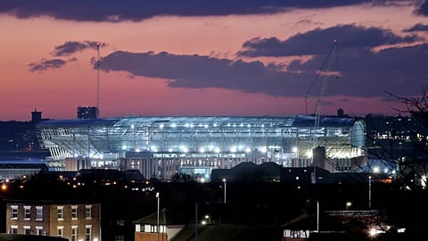 A captivating view of the new Everton stadium