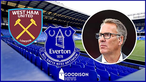 Paul Merson has predicted the result of Everton v West Ham at Goodison Park