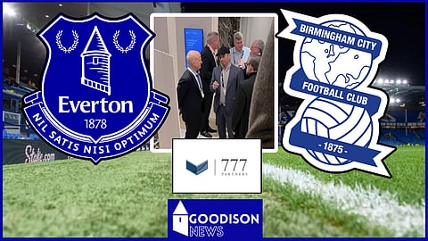The hopeful new Everton owner in discussions with the successful new Birmingham owner - Credit: Josimar