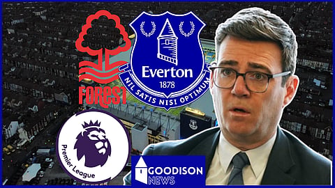 Andy Burnham has been furious over the treatment of Everton