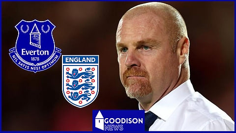 Everton boss Sean Dyche has held talks with England boss Gareth Southgate. 