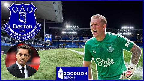 Daily Mail journo slams Gary Neville for Jordan Pickford at Everton