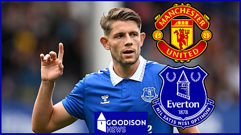 James Tarkowski conceded a lazy penalty at Old Trafford