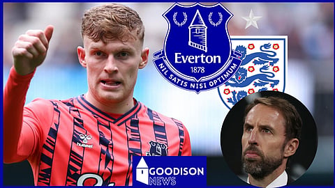Everton defender Jarrad Branthwaite could be in line for his England debut