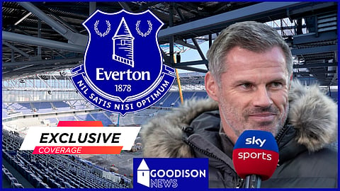 Jamie Carragher has snapped up Everton hospitality packages for Bramley-Moore Dock