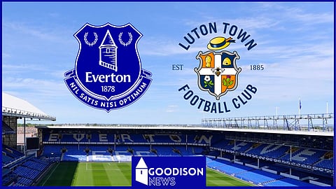 Everton and Luton Town are in a relegation battle
