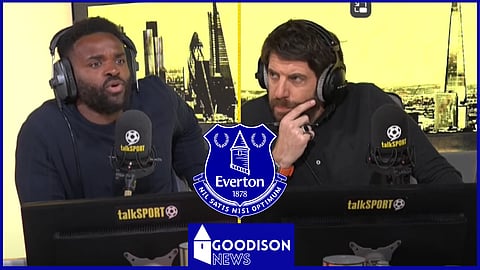 Darren Bent and Andy Goldstein share Everton [Credit: talkSPORT]