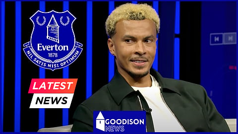 An Everton update has been shared on Dele Alli
Credit: Sky Sports Premier League