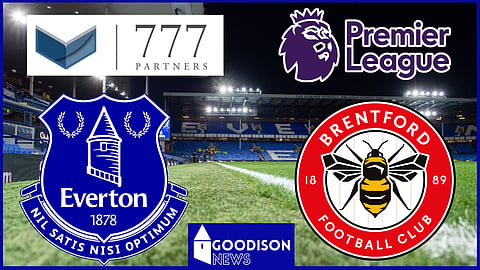 Everton take on Brentford in the Premier League