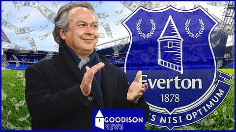 Farhad Moshiri has overseen financial chaos at Everton.