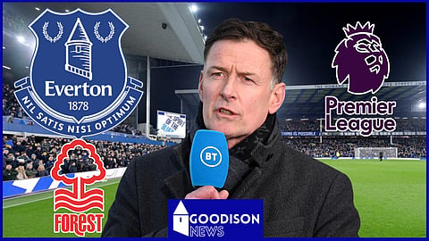 Chris Sutton responded to the message posted by Nottingham Forest after losing to Everton