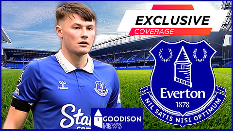 Everton defender Nathan Patterson 