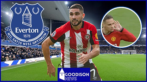 Neal Maupay has mocked Manchester United star Antony. [credit: BBC Sport]