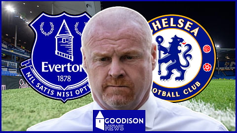 Sean Dyche saw his Everton side collapse to a 6-0 defeat at Chelsea