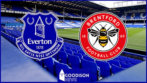 Everton host Brentford at Goodison Park in the Premier League