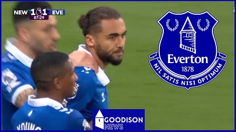 ESPN hail Everton striker Dominic Calvert-Lewin. Credit: ESPN