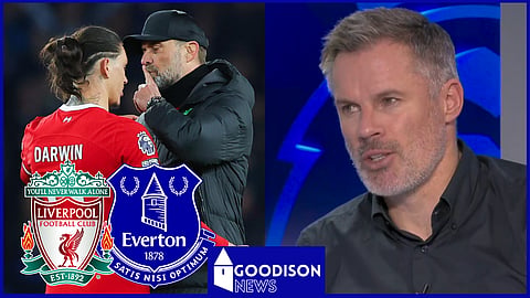 Jamie Carragher has slammed Darwin Nunez for his Liverpool performance v Everton [Credit: Sky Sports]