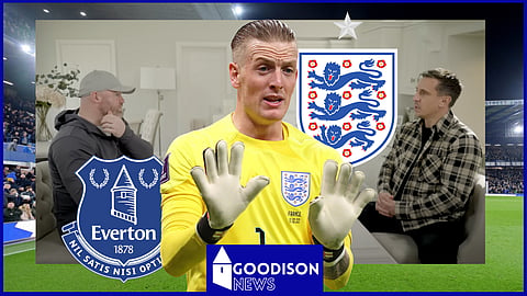 Wayne Rooney has heaped praise on Jordan Pickford. [Credit: The Overlap via YouTube]