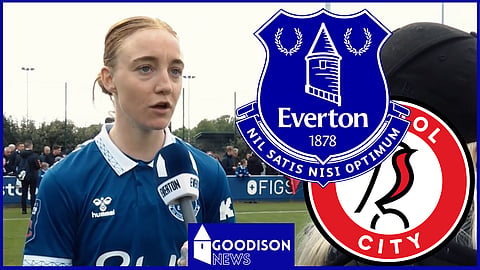 Sara Holmgaard shares "special" verdict ahead of Everton Women v Bristol City. Credit: EvertonTV