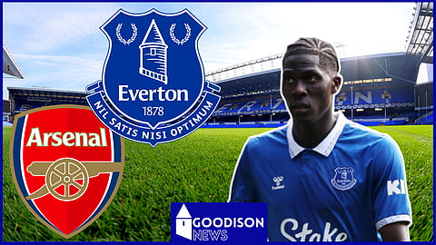 Everton midfielder Amadou Onana has been linked with Arsenal