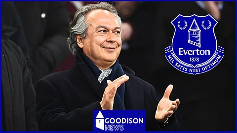 Farhad Moshiri is looking to sell Everton