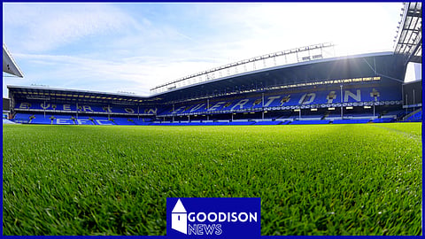 Goodison Park, the home of Everton
