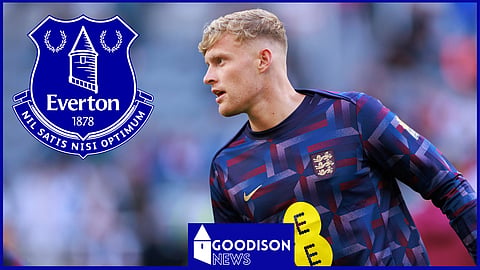 Everton defender Jarrad Branthwaite 