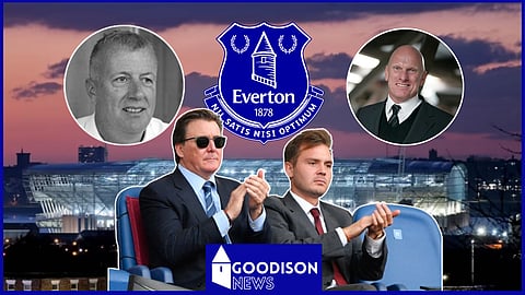 Dan Friedkin's Everton bid won the race previously - Credit: Andy Bell via X and Downing.com