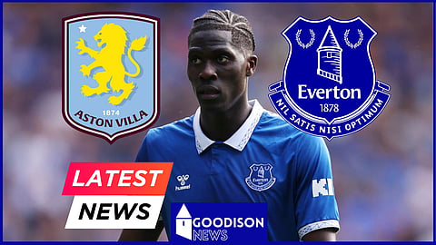 Aston Villa are close to signing Everton midfielder Amadou Onana