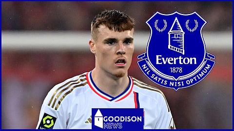 Everton have signed Jake O'Brien from Lyon