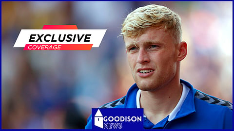 Everton defender Jarrad Branthwaite