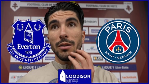 Everton are eyeing PSG's Carlos Soler. Credit: en.psg.fr