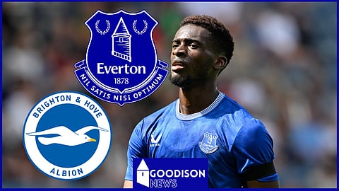 Everton took on Brighton in opener at Goodison Park
