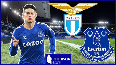 Everton fans handed boost in James Rodriguez return as Lazio DoF speaks out