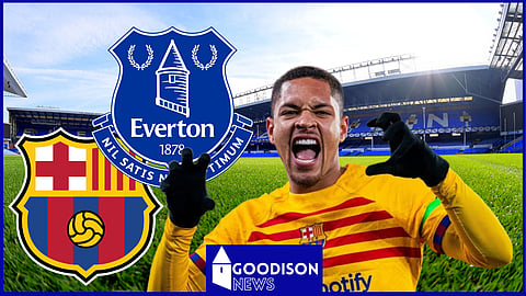 Everton want to sign Barcelona forward Vitor Roque