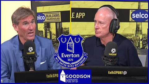 Simon Jordan and Jim White discussed the Everton takeover [Credit: talkSPORT]
